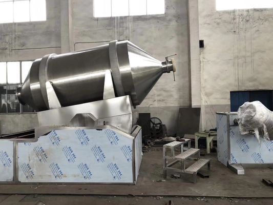 Misturador industrial do pó do cilindro giratório, misturador farmacêutico do pó de 100L 1.1KW