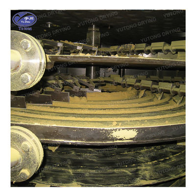 As séries de PLG chapeiam a lama que seca o secador contínuo do disco para o pó Tray Dryer industrial