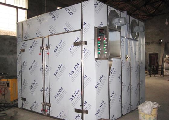 Forno de secagem Tray Dryer For Herb Roots da circulação de ar do calefator elétrico 10-80kg/Batchhot