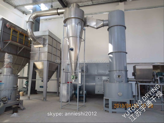 secadores industriais da cama fluida do pulverizador instantâneo da rotação 440V para a biomassa Thermolabile